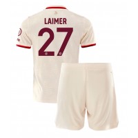 Camisa de time de futebol Bayern Munich Konrad Laimer #27 Replicas 3º Equipamento Infantil 2024-25 Manga Curta (+ Calças curtas)